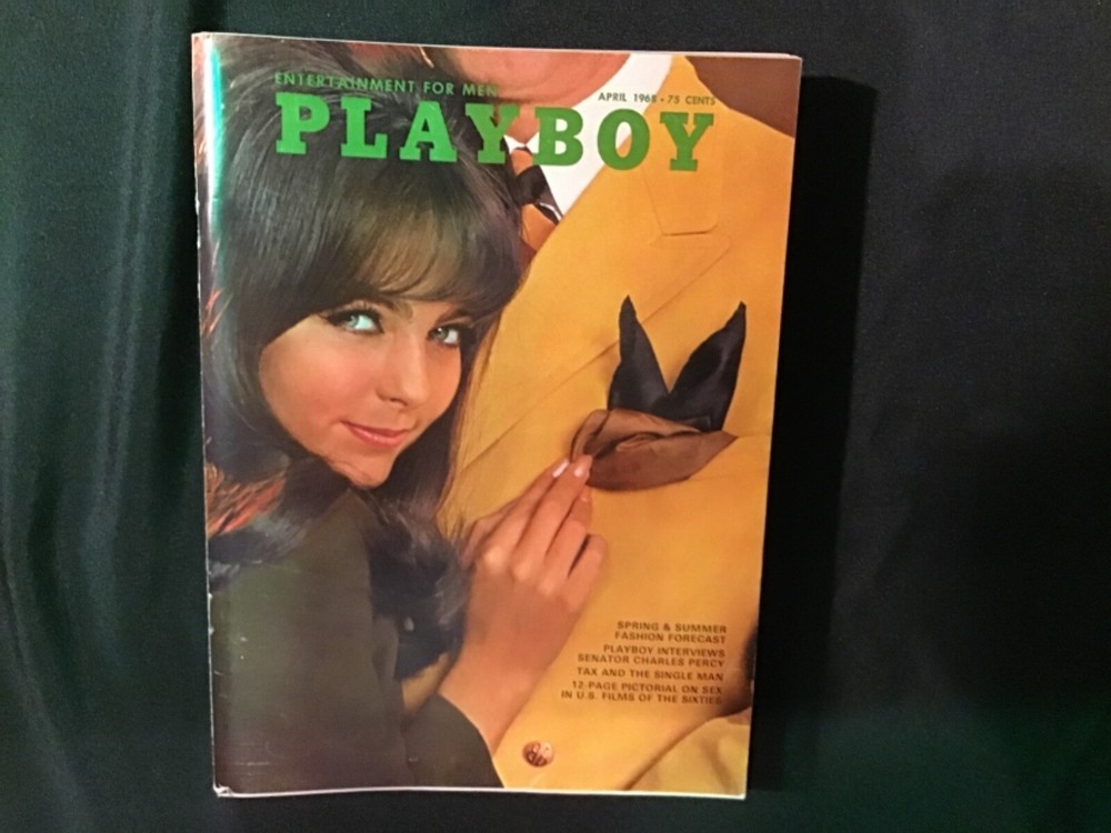 Playboy Magazine April 1968, Pmom: , Gayle Renne, Charles Percy, Very Good
