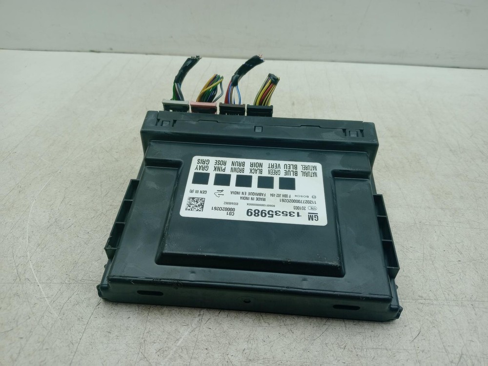 Vauxhall Astra Body Control Module Ecu 13535989 K 2015 - 2021
