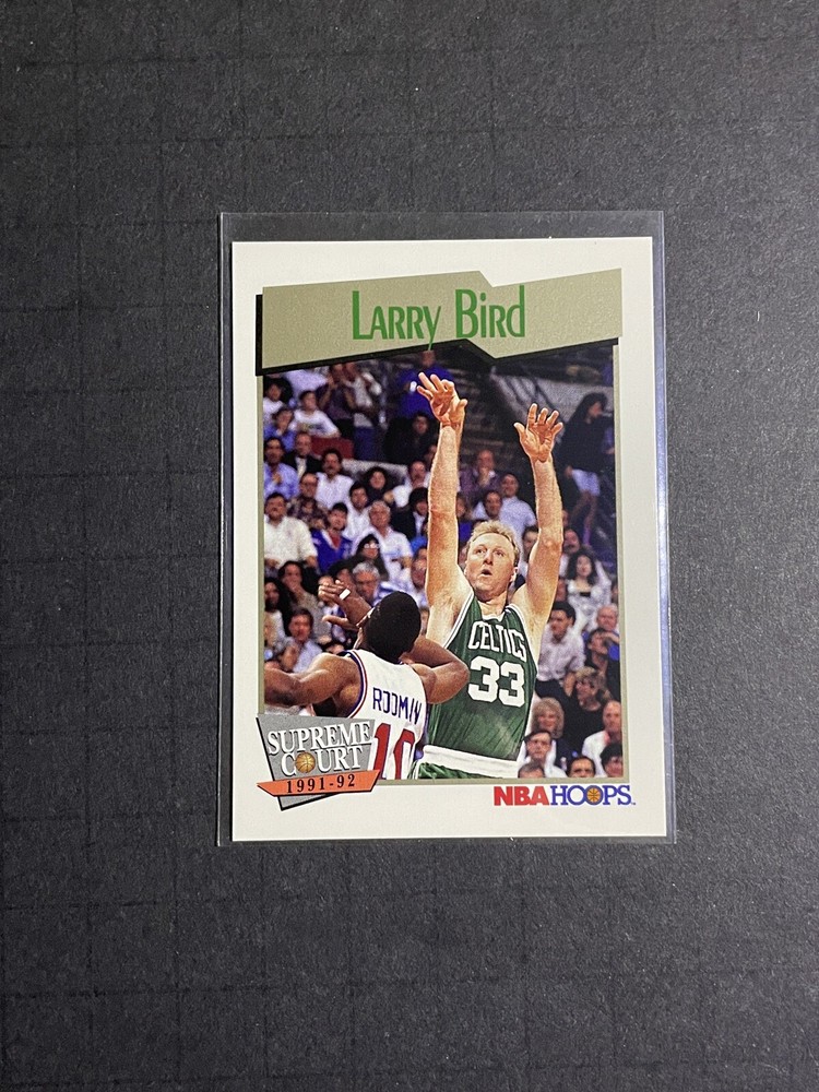 1991-92 NBA Hoops Larry Bird Supreme Court #451 - Boston Celtics (1)