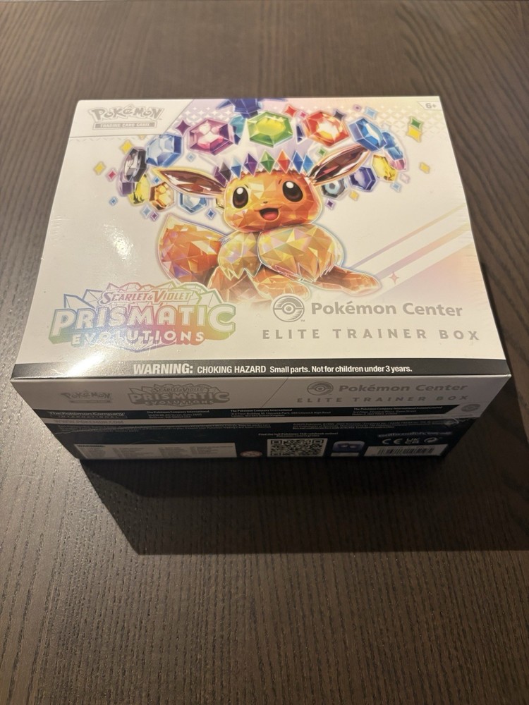 Prismatic Evolutions Pokemon Center Elite Trainer Box Etb Pokemon Sealed English