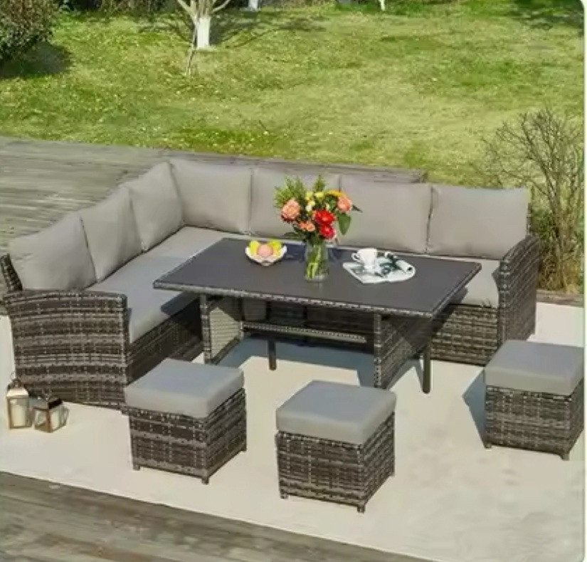 Durable Outdoor Furniture Set for Patio Garden or Deck