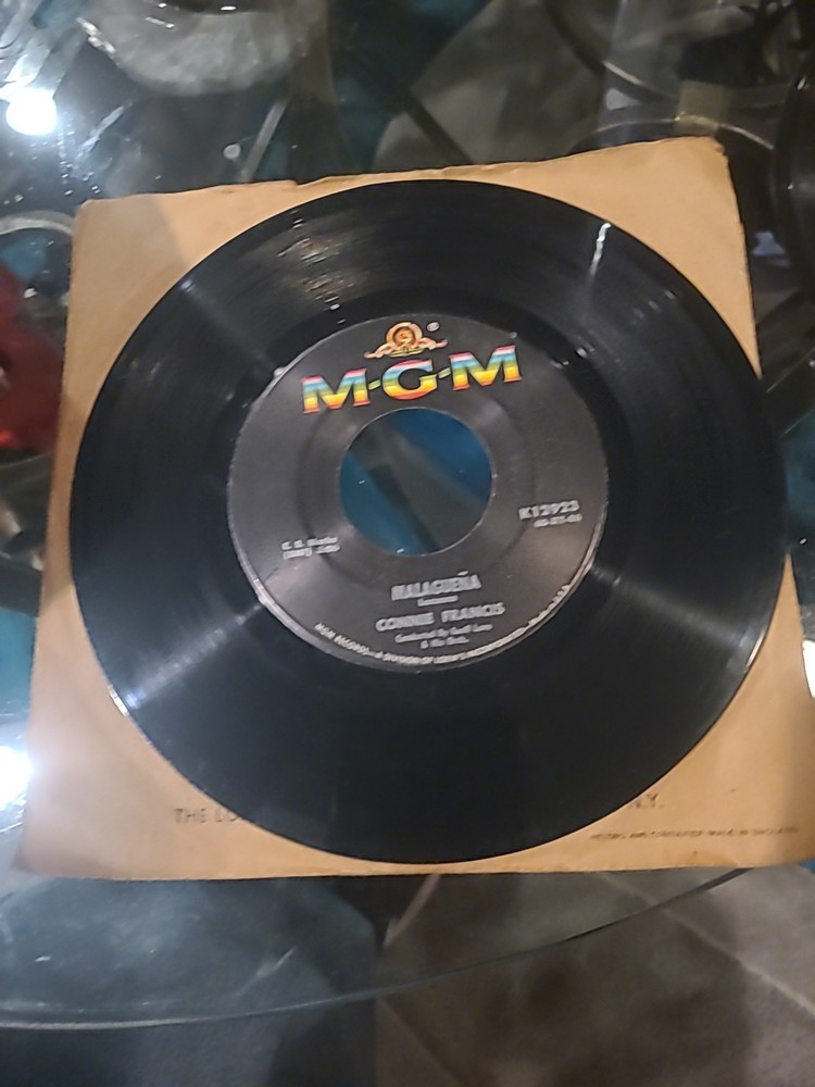 Connie Francis - My Heart Has a Mind of Its Own /Malaguena 7