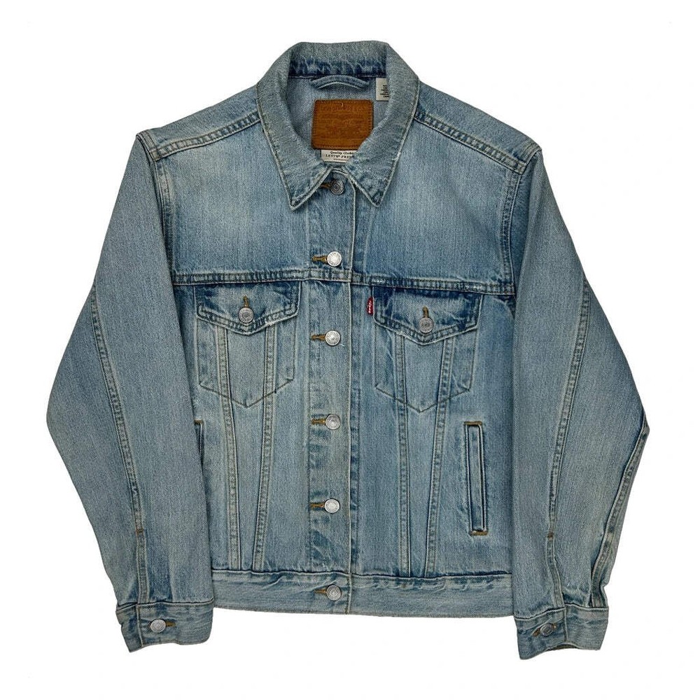 Levis Denim Jacket - Small Light Wash Denim
