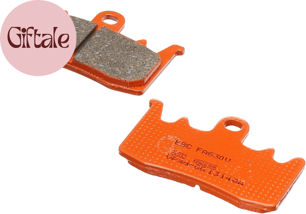 Brakes FA630V V-Pad Semi-Sintered Touring Bike Disc Brake Pad, Black, One-Size