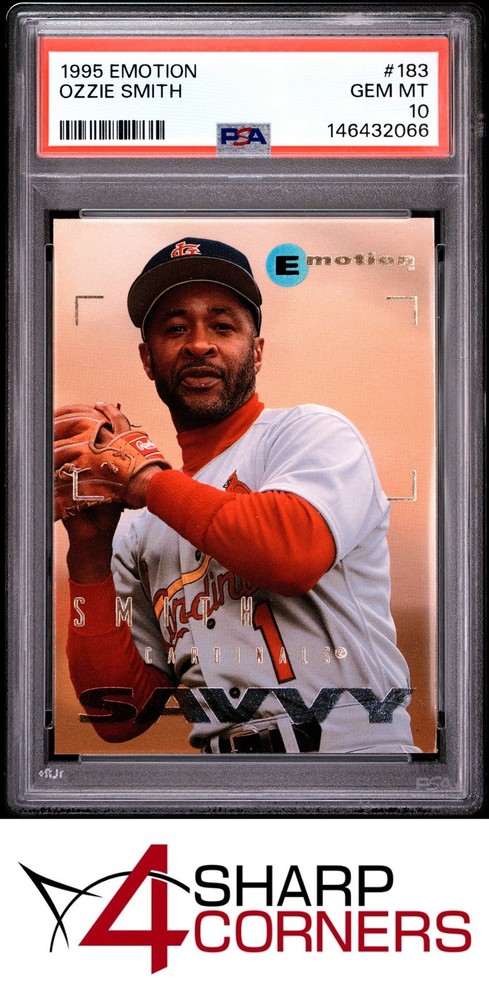 1995 Emotion #183 Ozzie Smith Cardinals Hof Psa 10Over 20 years of trusted service on eBay. Shop today!