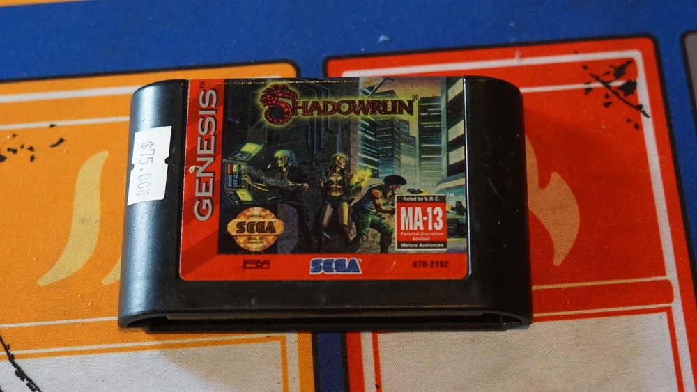 Shadowrun - Sega Genesis - Cartridge Only