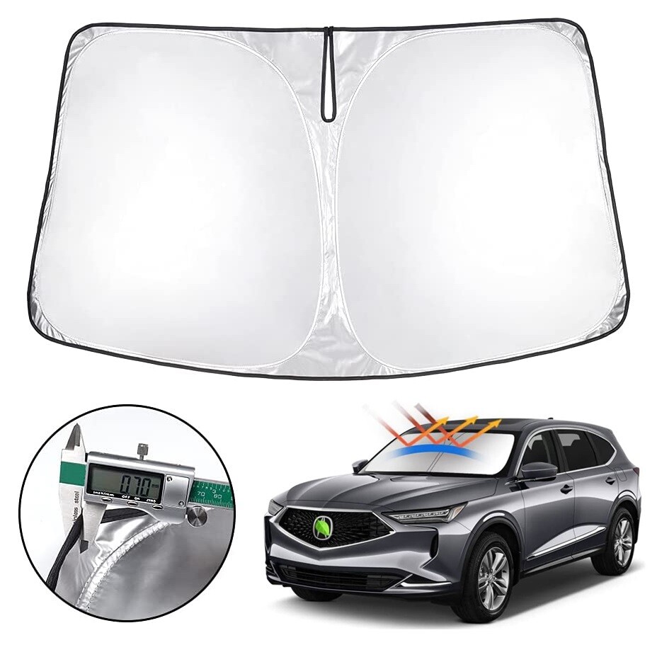 Custom Fit 2014-2020 Acura MDX Foldable Windshield Sun Shade Front Cover