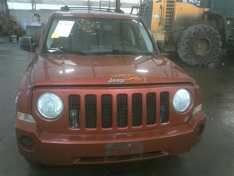 Driver Side View Mirror Moulded In Black Power Fits 07-12 PATRIOT 3283498