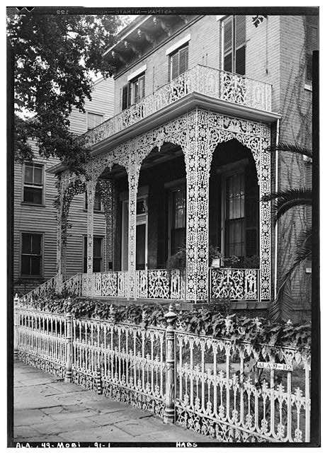 McMillan House,256 North Joachim Street,Mobile,Mobile County,Alabama,AL,HABS