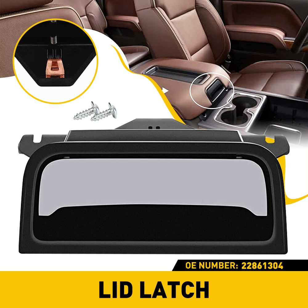 22861304 Center Console Armrest Latch Handle Plate Fits for Chevrolet 2014-2020