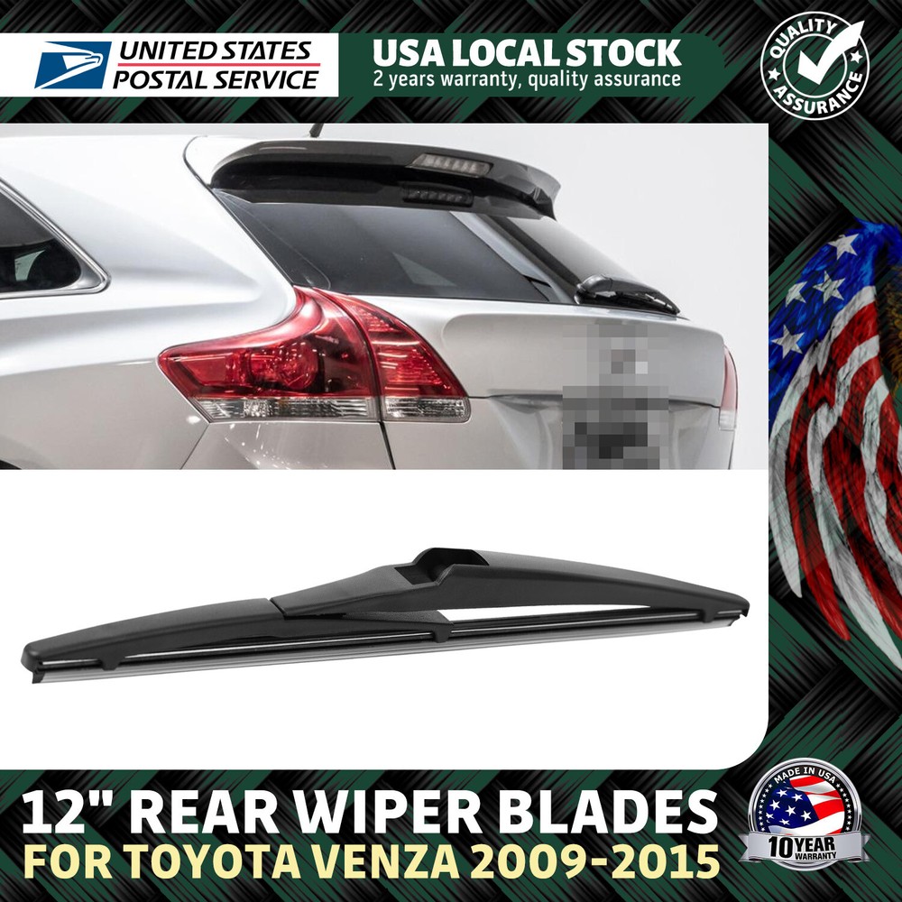 OEM Quality Windshield Wiper Blades Rear For Chevrolet Spark 2012-2015 12INCH