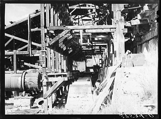 Gold Mining Town,Telluride,Colorado,CO,San Miguel County,September 1940,FSA,3