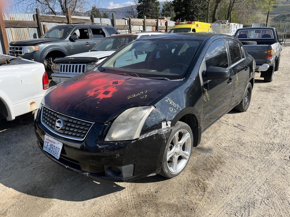 07-09 Nissan Sentra Driver Left Tail Light Quarter Panel Assembly 1300333