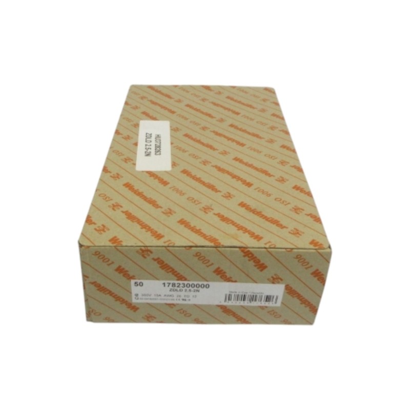 Weidmuller 1782300000 Zdld2.5-2N 300V 15A (Pkg Of 50) Nsmp