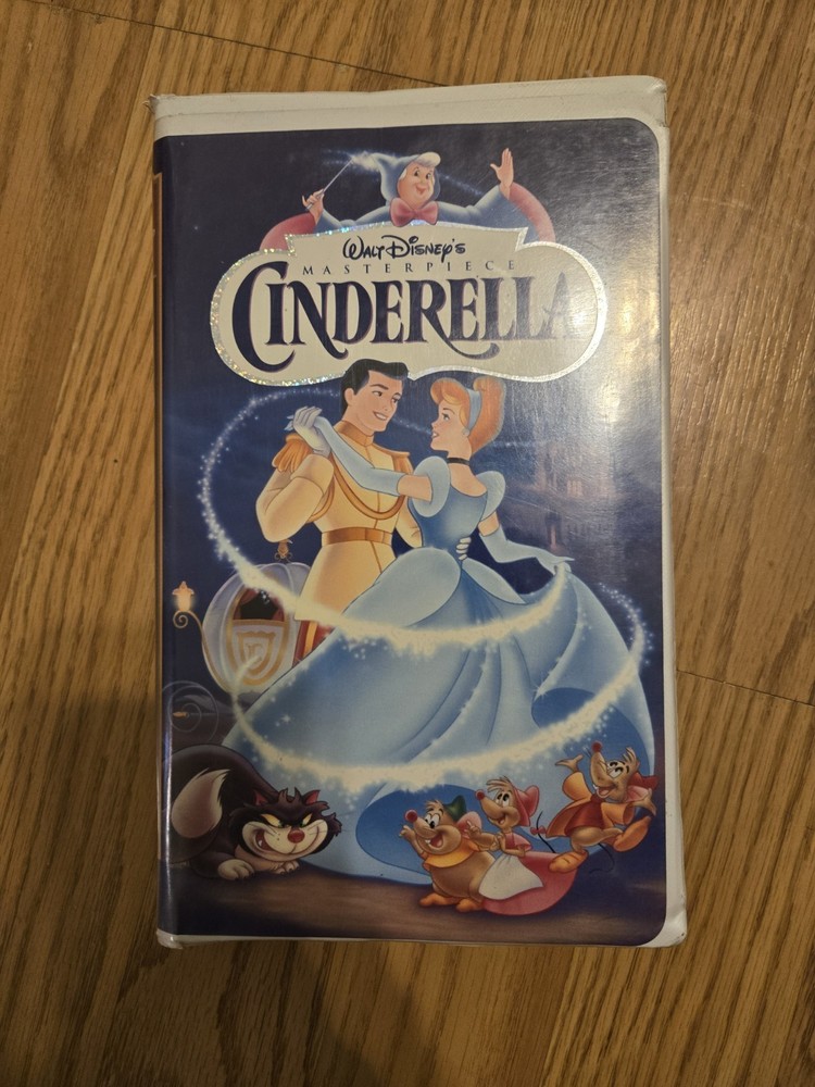 Walt Disney Masterpiece Collection Cinderella (VHS, 1995) # 5265 ***TESTED***