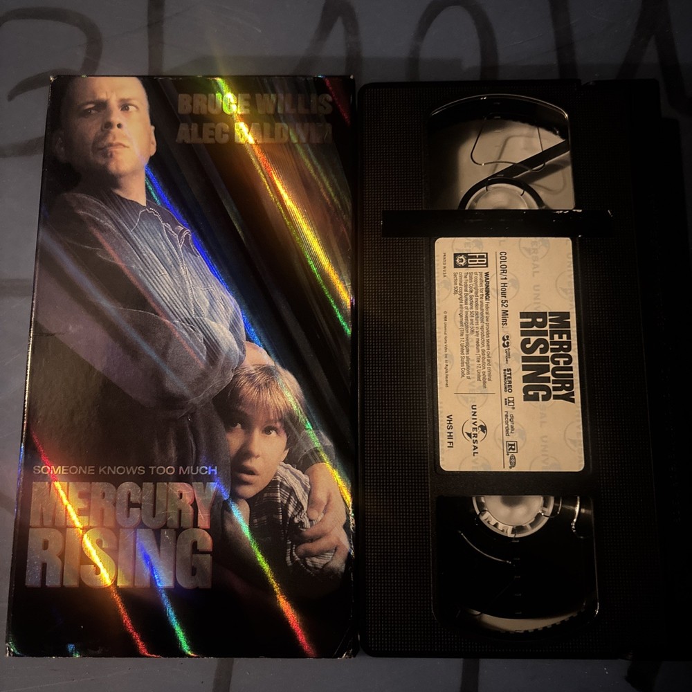 Mercury Rising (VHS, 1998) BUY 2-GET 1 FREE