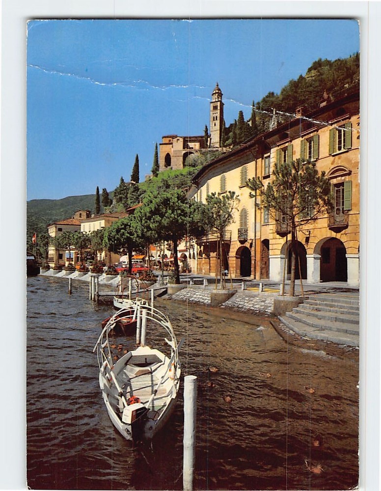 Postcard Lago di Lugano Morcote Switzerland