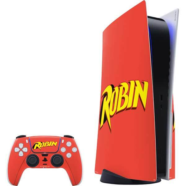 DC Comics Robin PS5 Bundle Skin - Robin Official Logo