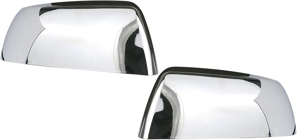 2007-21 Tundra Sequoia Chrome Outer Rear View Mirror Covers–Compatible