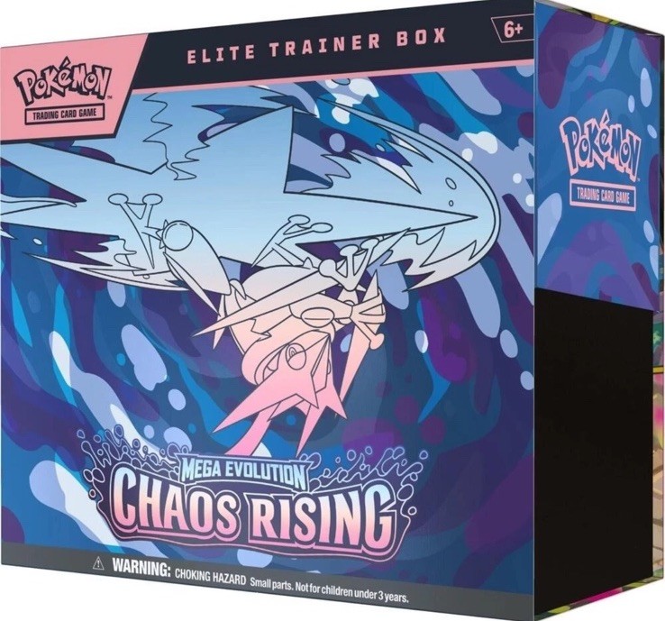 Pokemon Chaos Rising Elite Trainer Box ETB Factory Sealed