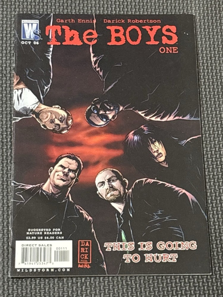 THE BOYS 🔑 ISSUE NO.1 (2006) Used Acceptable Presentable Affordable Comic
