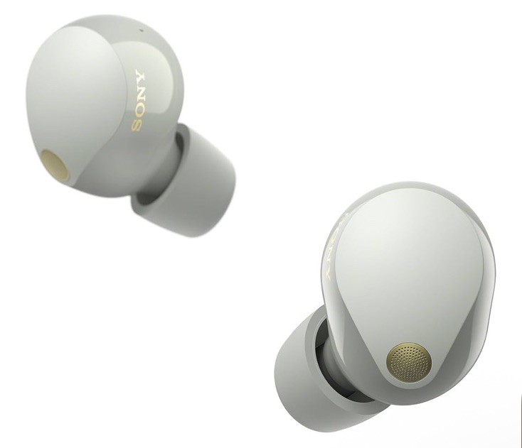 Sony WF-1000XM5 The Best Truly Wireless Bluetooth Noise Canceling Earbuds Silver