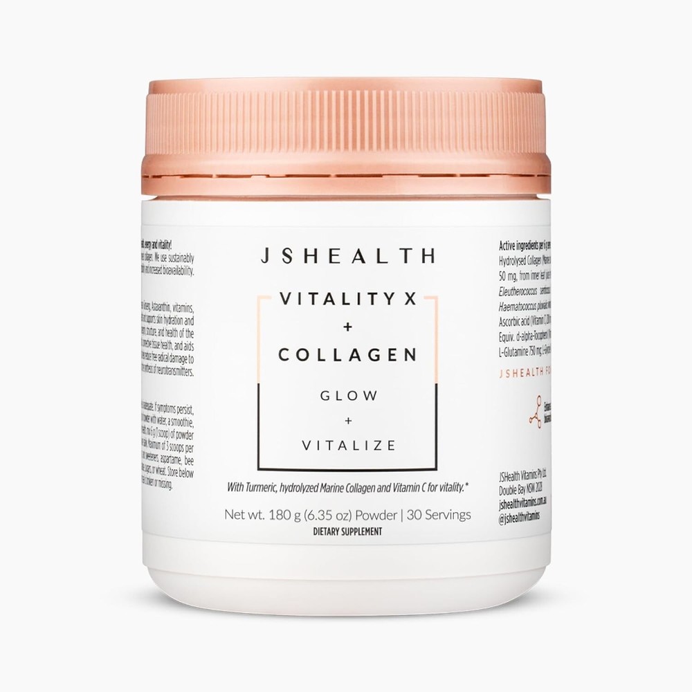 JSHealth Vitamins Vitality X + Collagen - Beauty Powder Supplement with Aloe Ver