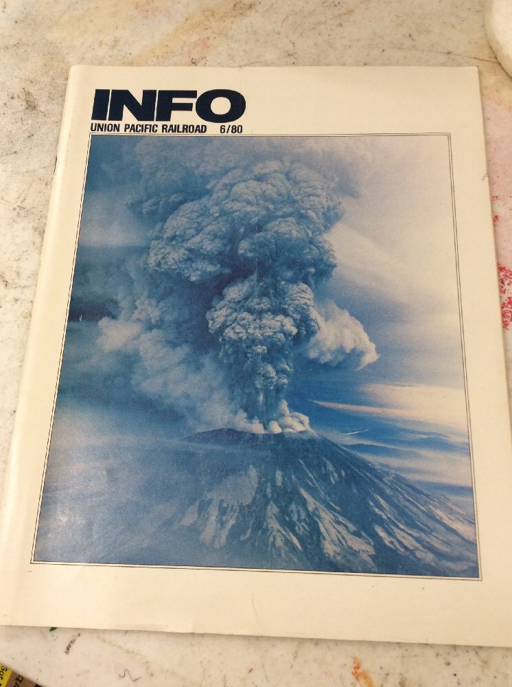 VINTAGE TRAIN MAGAZINE INFO UNION PACIFIC August 1980