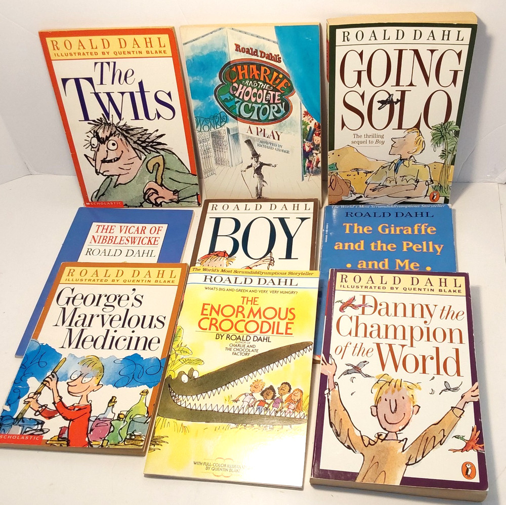Roald Dahl Lot of 10 Paperback Books