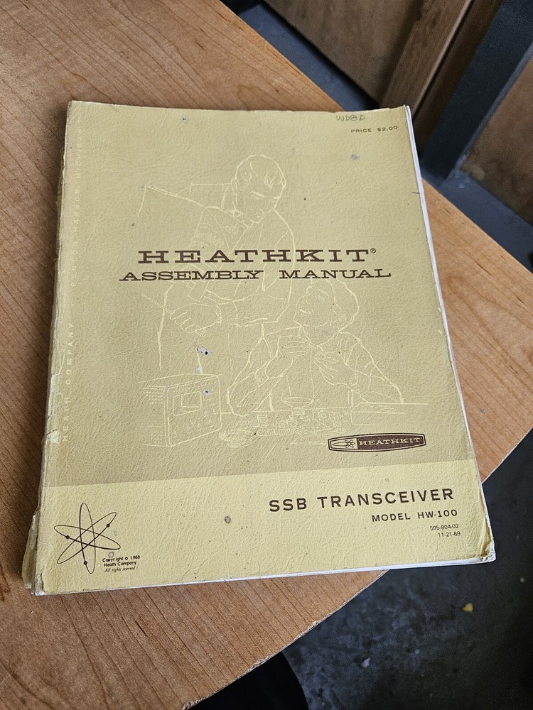 Heathkit HW-100 SSB Transceiver Assembly Manual Guide