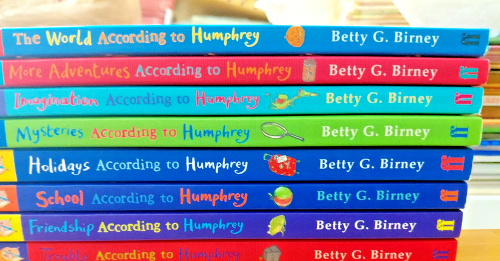 Lot of 8 World According To Humphrey - Paperback By Betty G Birney - GOOD