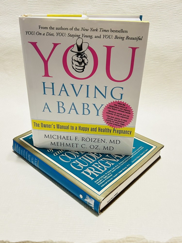 On Pregnancy ￼ Having A Baby ￼Nutrition Exercise for Pregnancy ￼ Book Lot Of 2