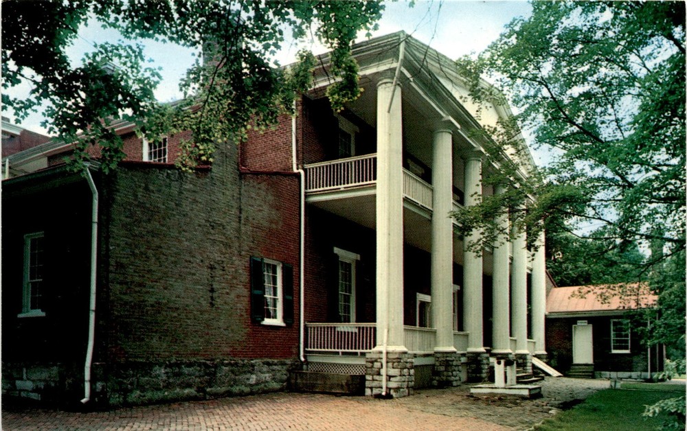 Hermitage, General Andrew Jackson, Seventh President, Nashville, Postcard