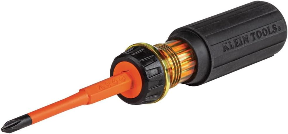 32-in-1 Insulated Flip Blade Screwdriver Set for Electrical Work