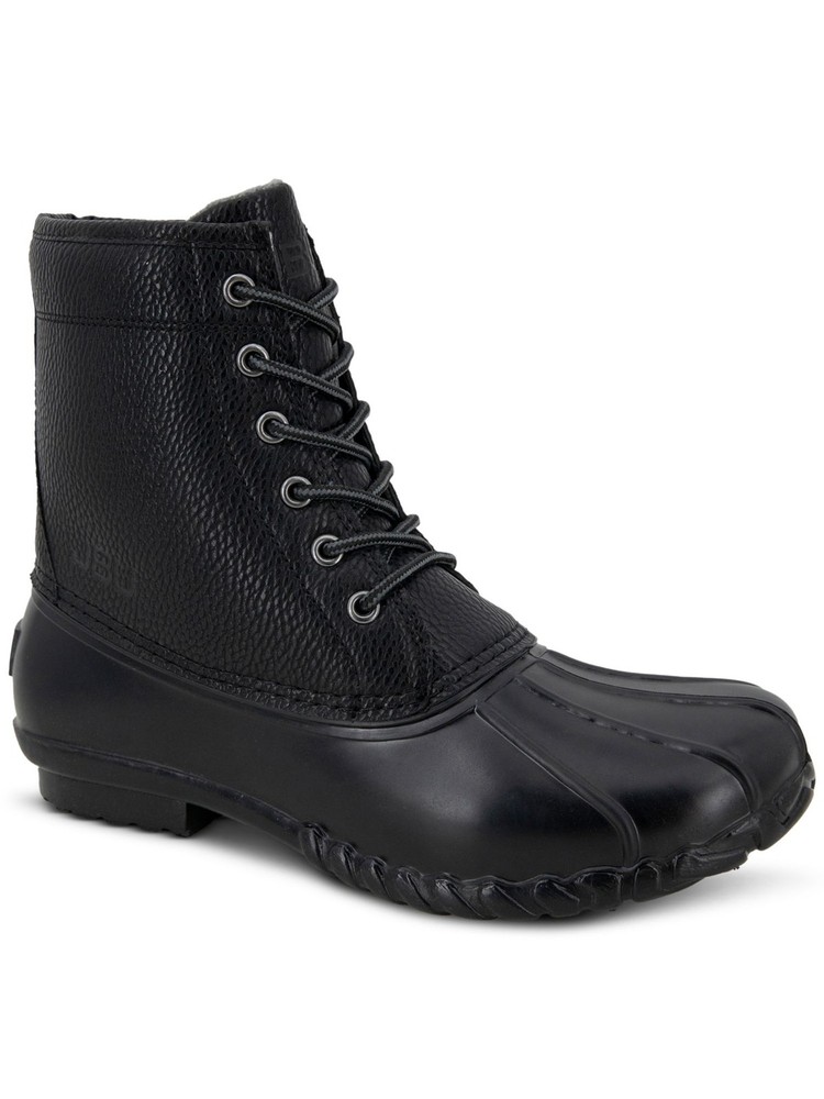 JBU by Jambu Mens Black Waterproof Duck Boots Round Toe Size 11 M