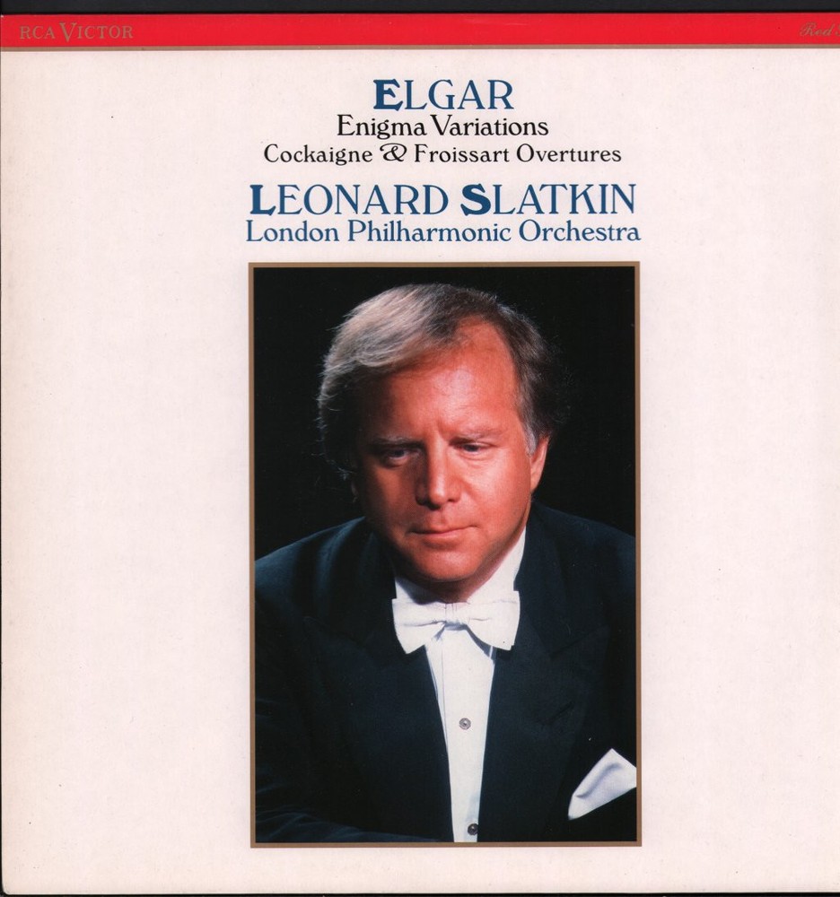RL60073 Leonard Slatkin / London Philharmonic Orchestra Elgar - Enigma