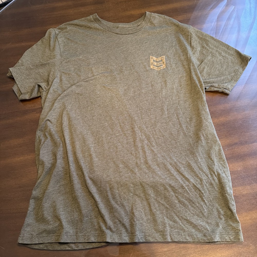 MTN OPS Shirt Mens XL Green Short Sleeve Graphic Tee Casual