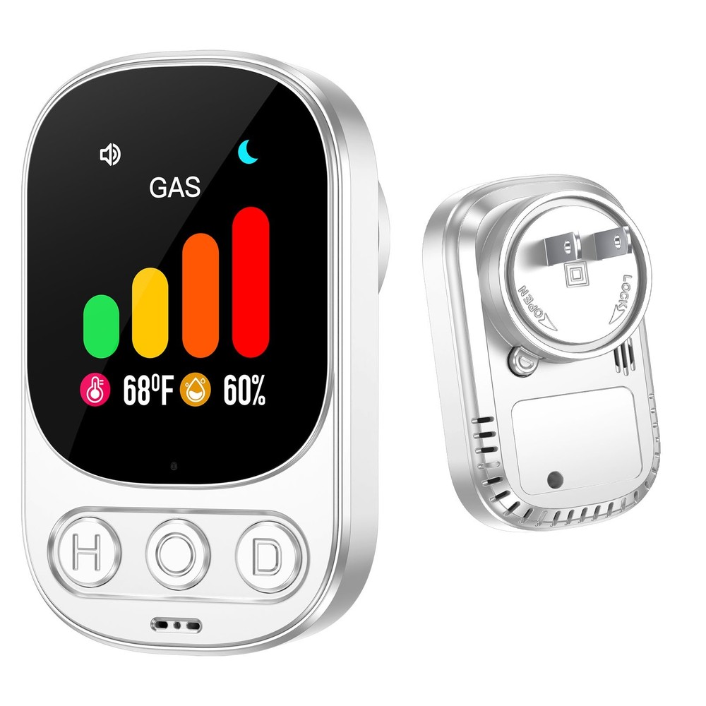 Natural Gas Leak Detector 3-in-1 Propane Methane LPG HD Display