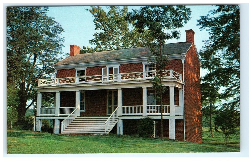 McLean House Appomattox Court House VA Historic Civil War Postcard