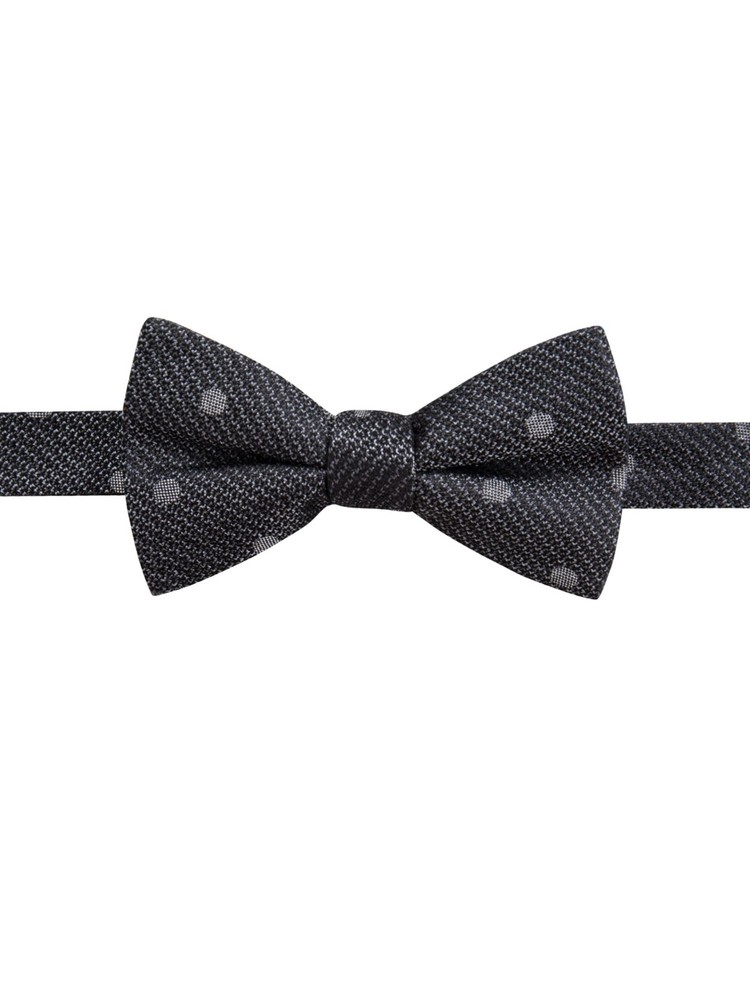 Ryan Seacrest Men's Blue Polka Dot Silk Pre-Tied Bow Tie