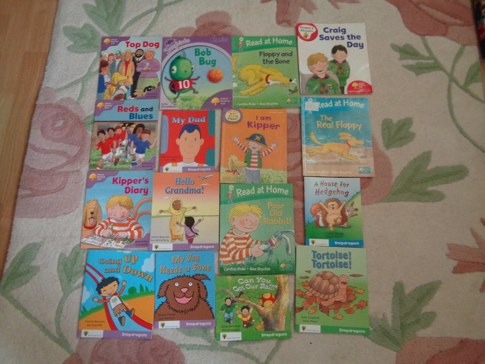 Oxford Reading Tree books level 1,2,3 bundle