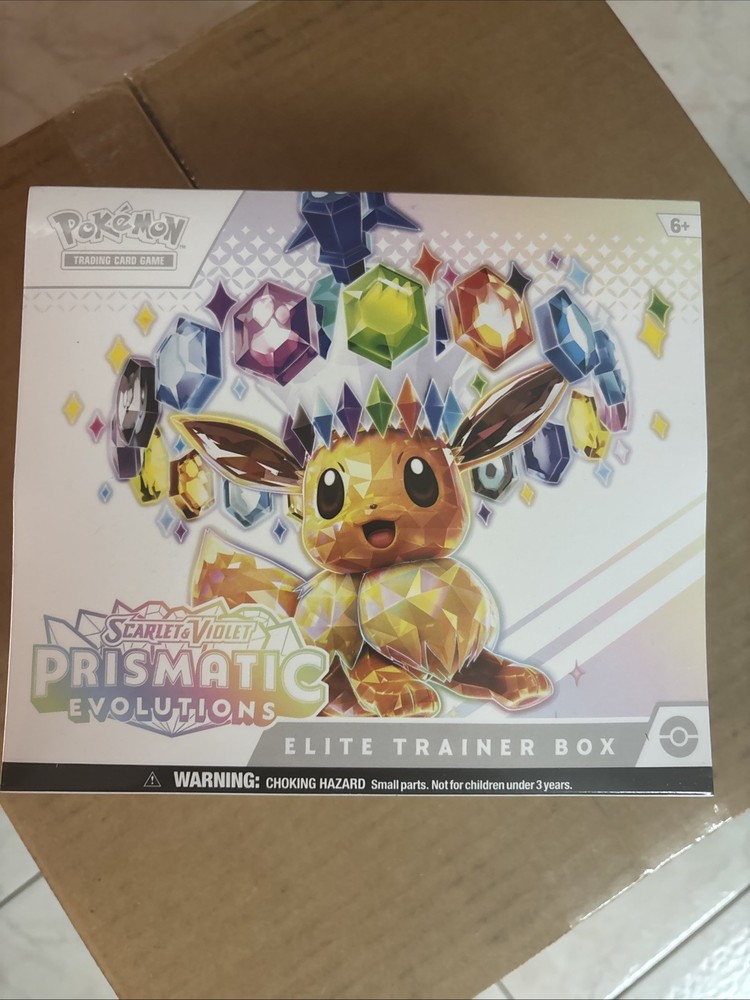 Pokemon TCG Scarlet Violet Prismatic Evolutions ETB Elite Trainer Box New Sealed