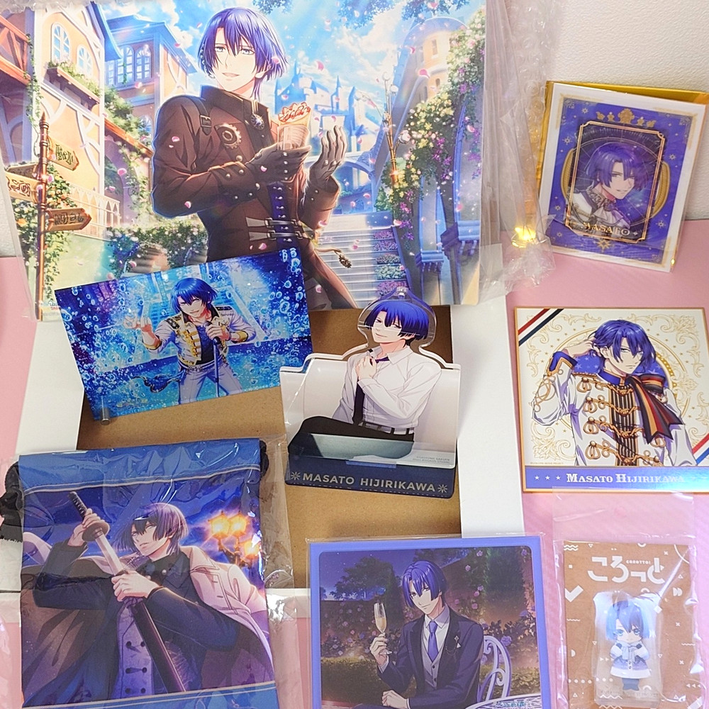 Masato Hijirikawa Uta no Prince-sama Goods Lot Set Acrylic Stand Utapri Bundle