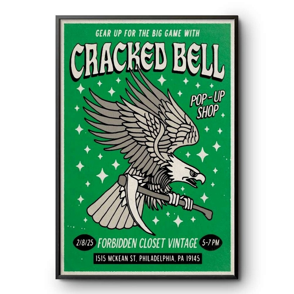 Cracked Bell Event Poster Feb 8 2025 Philadelphia PA
